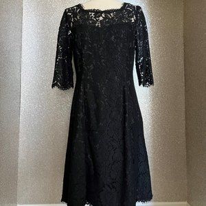 Eliza J- Nordstrom,  Size 10, Black Lace